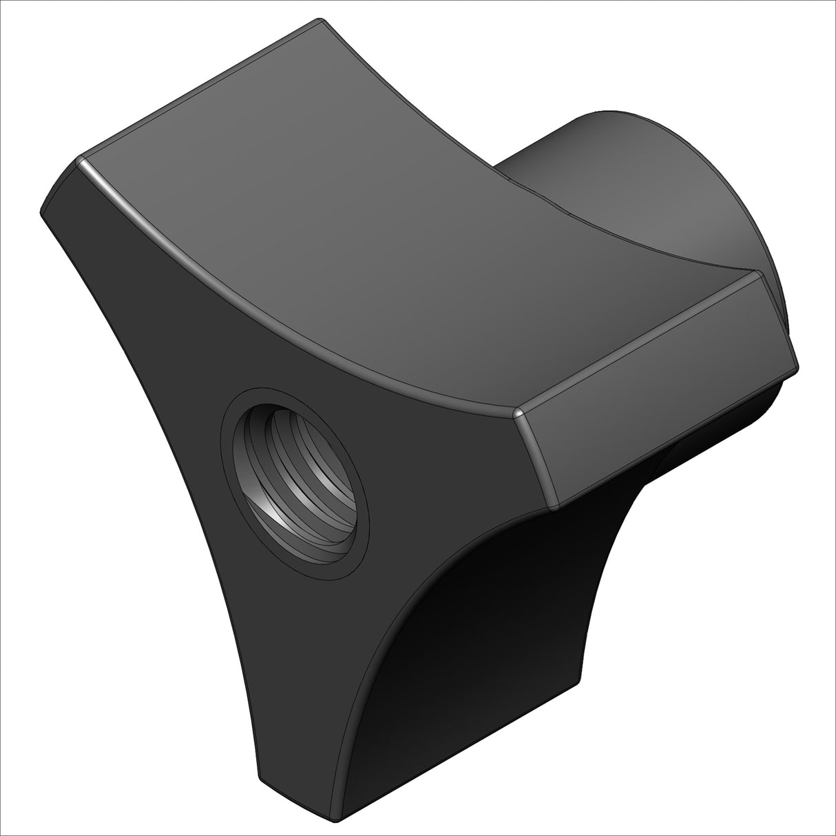 22-0029 - KNOB, 1 1/8", 1/4*- 20 THREAD