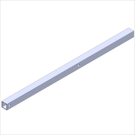 12038-35 LEG, AL,.75SQ, @ 18.0" rectangular aluminum leg for various applications.