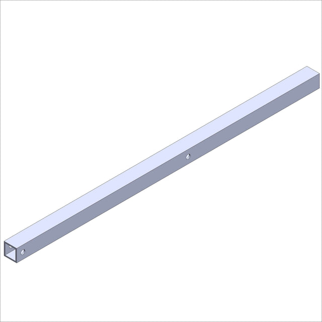 12038-35 LEG, AL,.75SQ, @ 18.0" rectangular aluminum leg for various applications.