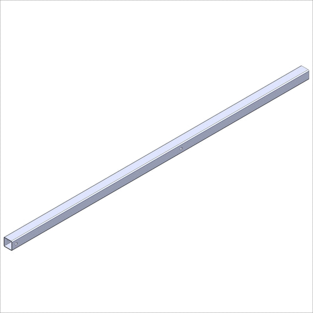 16005 LEG, ST, 1.0SQ, #16 - rectangular metal support leg for various applications