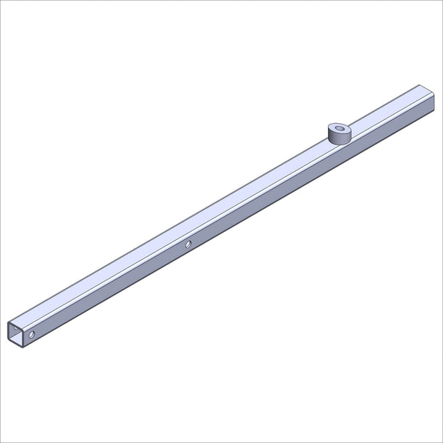 17204 WMT, LEG, ST, 0.75 SQ, @ 19.0" metal support bar image