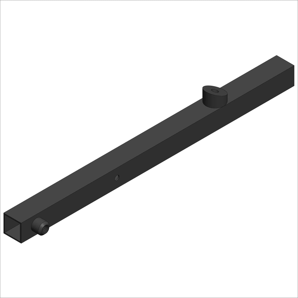 249562-4 STD SLIDER RML LWR (249568-5) black slider component for various applications.