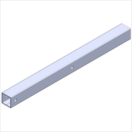 249564-6 STD SLDER LEG 1.0 SQ @ 13.0" MINI metal support leg for various applications.
