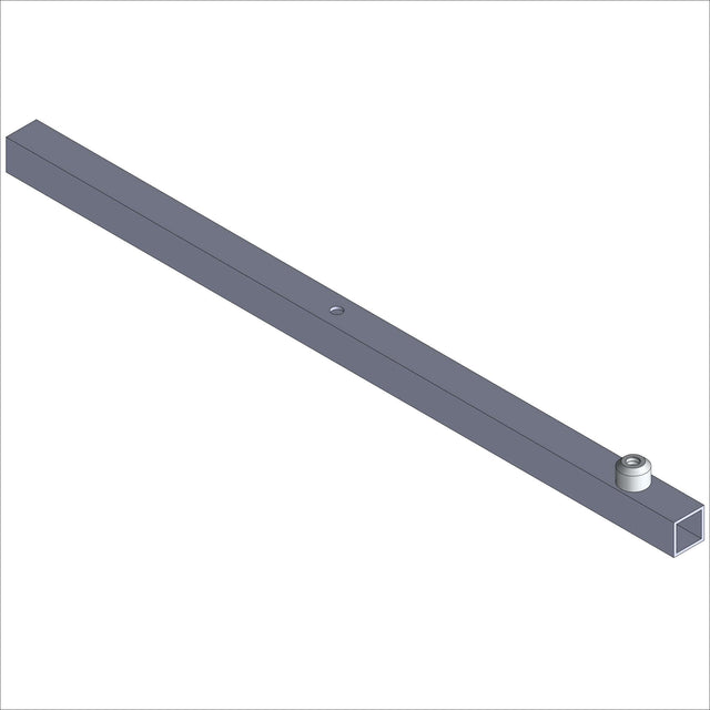386044-2 PREM BABY ALU LOWER LEG WMT - an aluminum lower leg component for baby equipment.