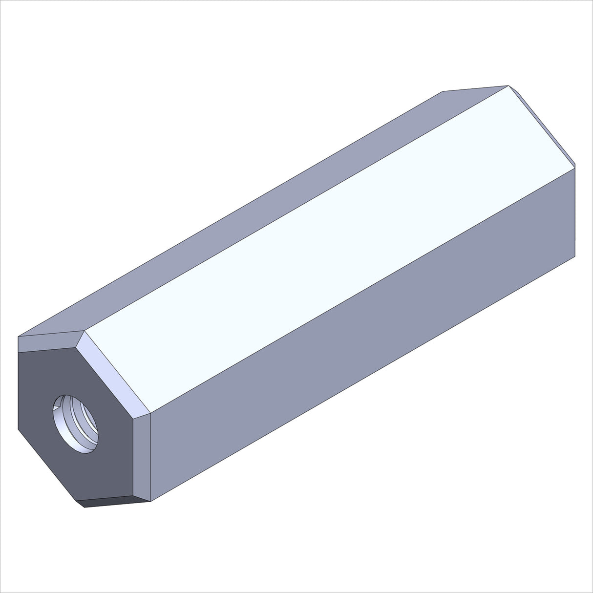 AA1020 - MITCHELL RSER PSTS, 2 1/2" BLK