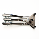 Runway Base folded - top view showing stackable design