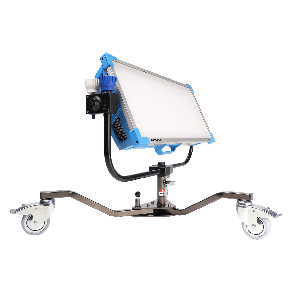 Runway Base with ARRI SkyPanel mounted in the junior receiver