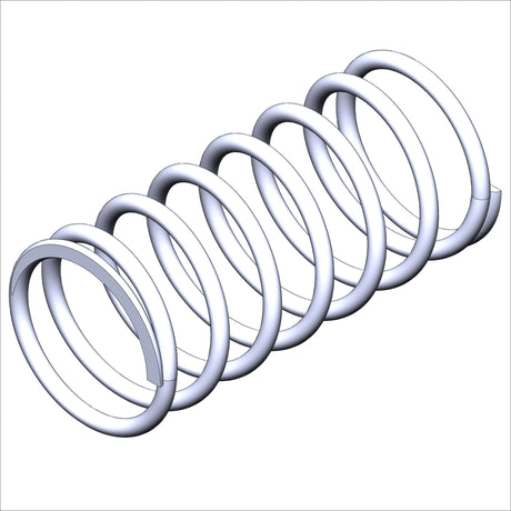 19003/100 SPG, COMP, 48D, 038W, @ 1.25 coil spring with multiple loops and smooth finish