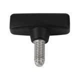 B2109 T-HANDLE 3/8-16,@.88" BLK KNRL - T-Handle