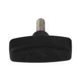 B63301 THND,5/16-18@.88''PLAIN BLK - T Handle