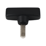 B63301 THND,5/16-18@.88''PLAIN BLK - T Handle
