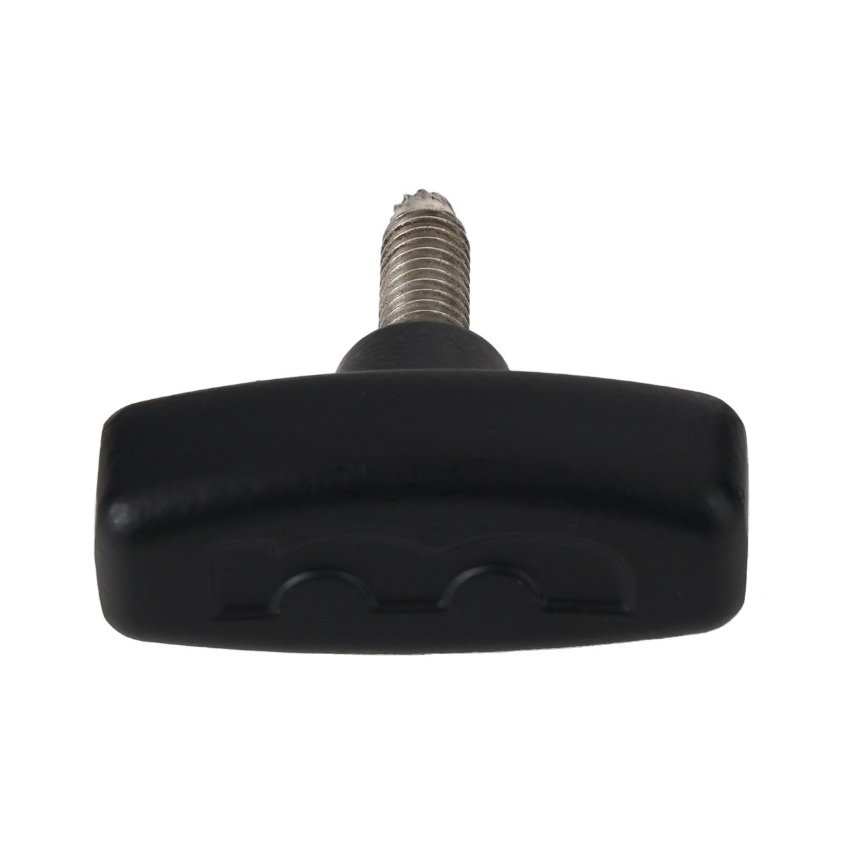 B63302 T-HAND,5/16-18@.88''SERR BLK - T-Handle