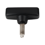B63302 T-HAND,5/16-18@.88''SERR BLK - T-Handle