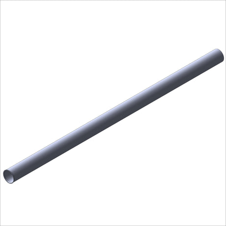 21000 TB, AL, 1.75D, @ 36.0"' FLAIR - gray pipe with smooth finish.