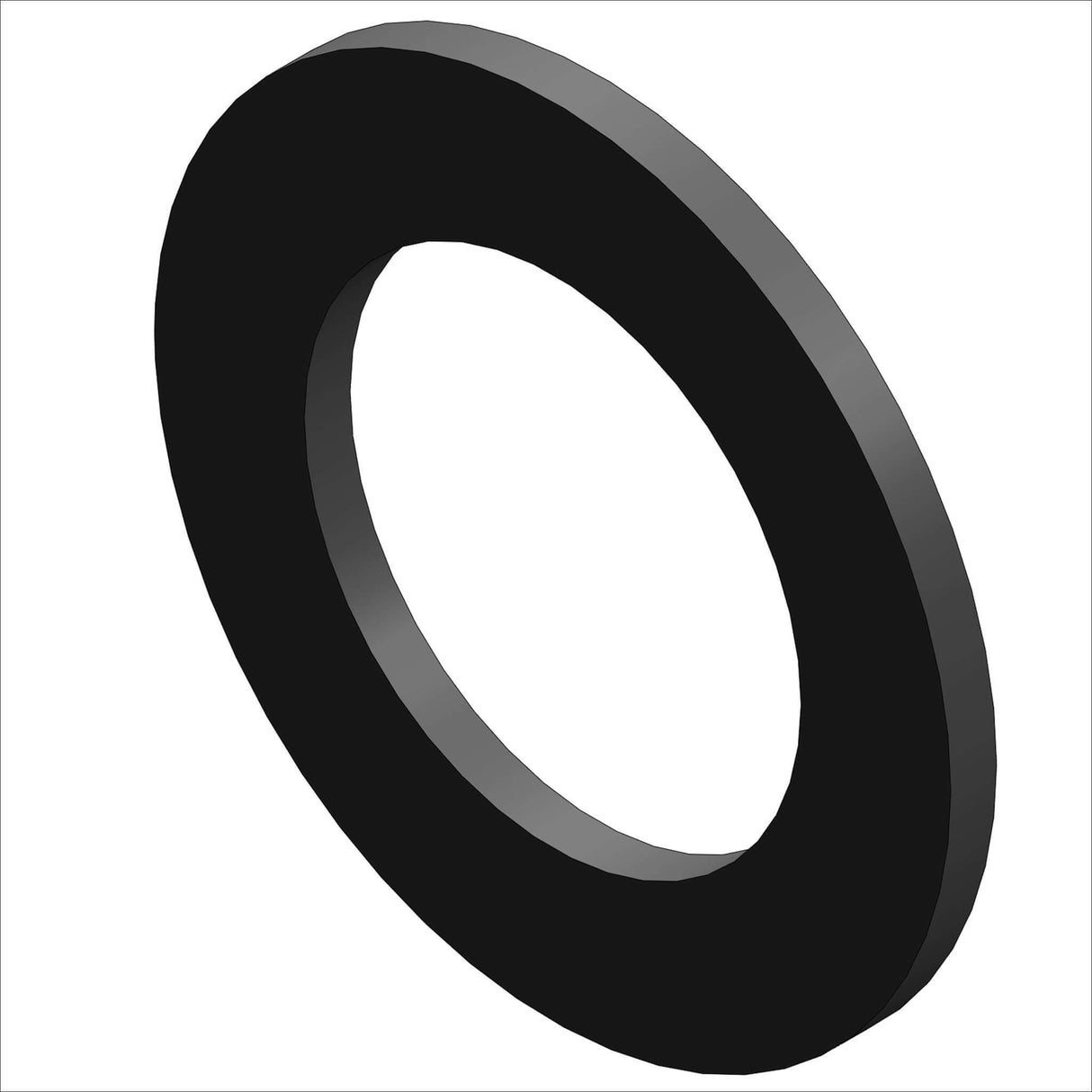 27047/100 WSH: NTIP: FIB, 3/8"ID, 1.25OD @ .063" SE8 black rubber washer image