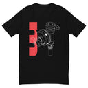 MSE Lollipop Shirt featuring iconic lollipop griphead design on a black tee, highlighting creativity in film craftsmanship.