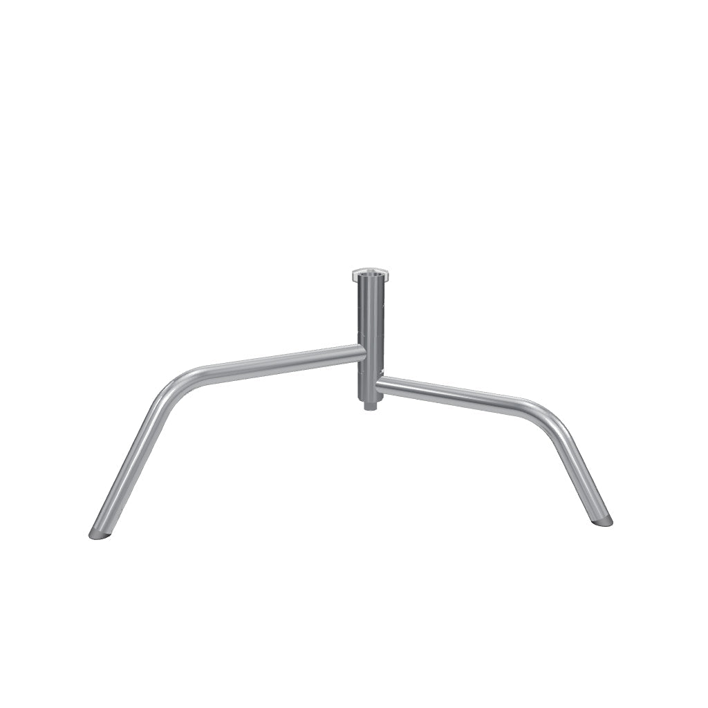 Interactive 3D model — Matthews Spring Loaded Turtle Base, chrome