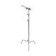 Interactive 3D model — Matthews 40 inch C-Stand with Sliding Leg, chrome