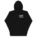 Black Matthews Grip Head Hoodie featuring a bold grip head design for film professionals.