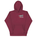 Matthews Grip Head Hoodie in maroon with a bold grip head design, perfect for film professionals.