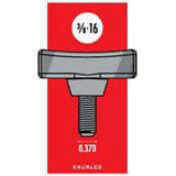 B2109 T-HANDLE 3/8-16,@.88" BLK KNRL - T-Handle