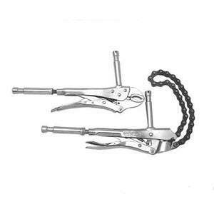 Chain Vice Grip with two 5/8" Pins / Locking Pliers w/two 5/8" Pins