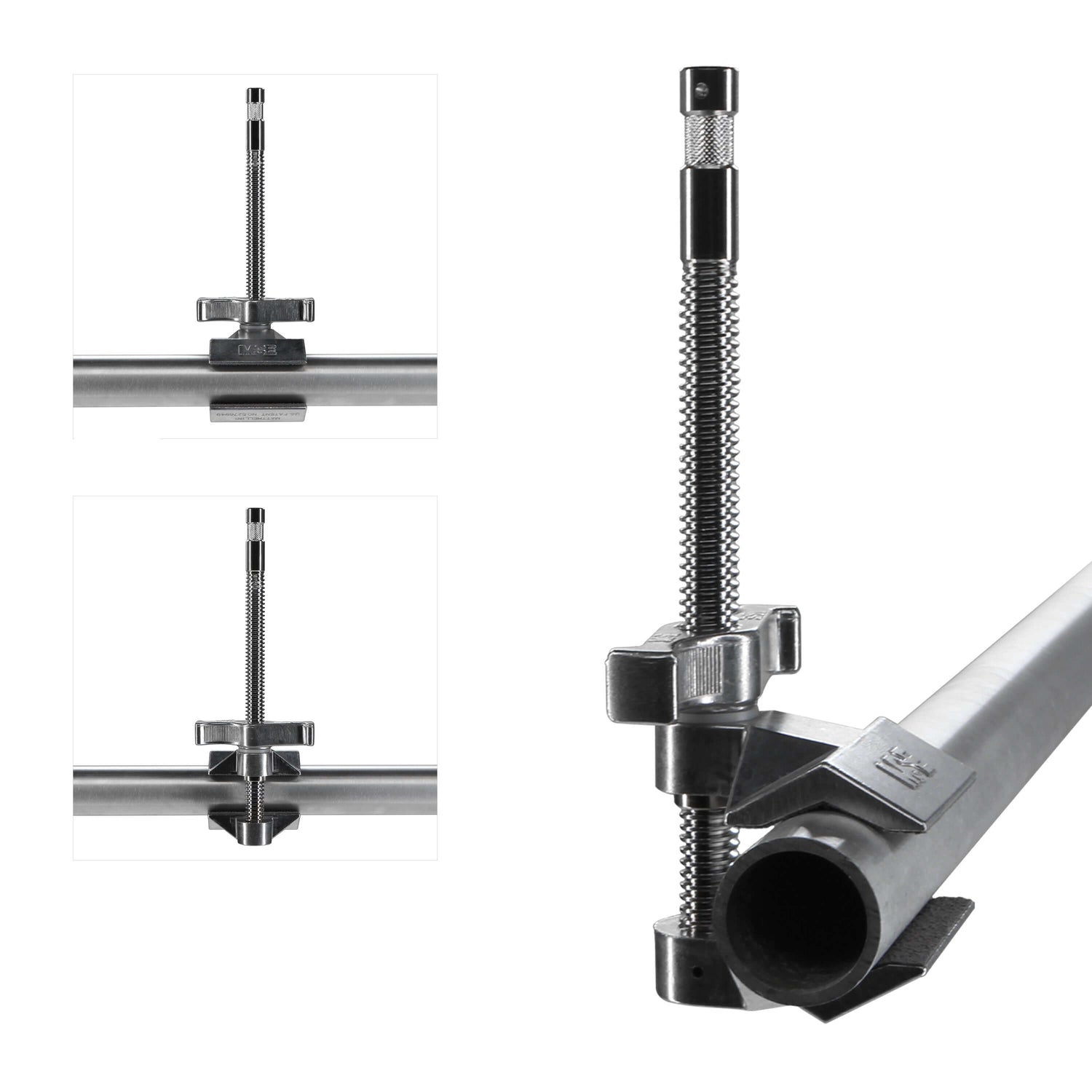 6" End Jaw Matthellini with ergonomic handle and reinforced jaws for gripping various tubing shapes. Chrome plated steel shaft.