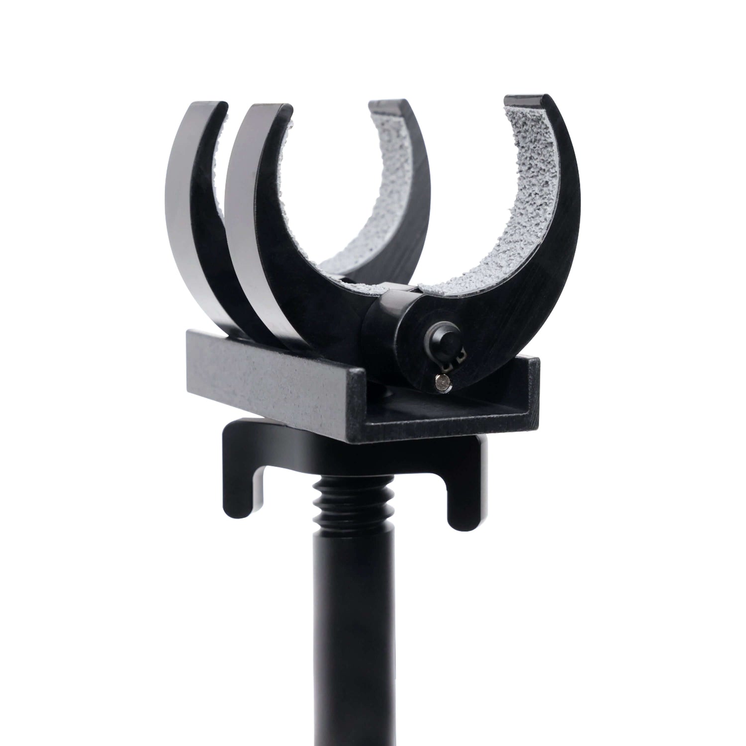 The Claw mount for Astera Titan and Helios lights, featuring a secure 5/8" baby pin for versatile rigging options.